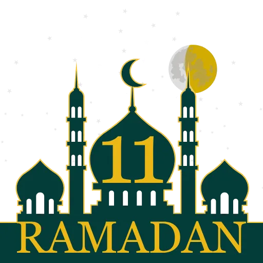 Стикер 22 Ramadan Hd