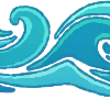 🐠 Эмодзи «Морские летние буквы» для Telegram