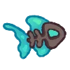 🐠 Эмодзи «Морские летние буквы» для Telegram