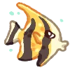 🐠 Эмодзи «Морские летние буквы» для Telegram