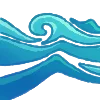 🐠 Эмодзи «Морские летние буквы» для Telegram