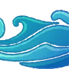 🐠 Эмодзи «Морские летние буквы» для Telegram