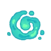 🐠 Эмодзи «Морские летние буквы» для Telegram