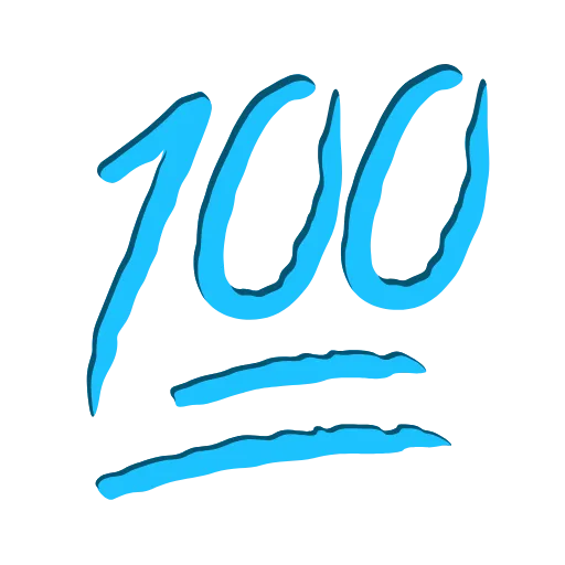 Стикер 45 Randomcoloremoji