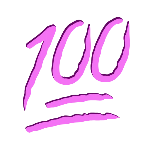 Стикер 47 Randomcoloremoji