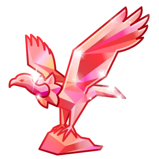 Стикер 43 Rare Bird