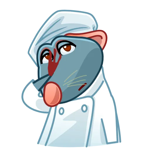 Стикер 10 Ratatouille - рататуй