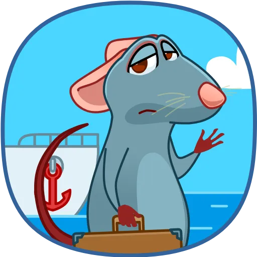 Стикер 12 Ratatouille - рататуй