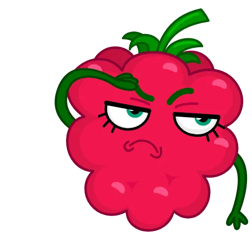 Стикер 34 Raspberry