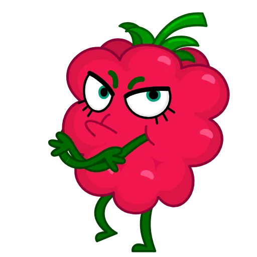 Стикер 18 Raspberry