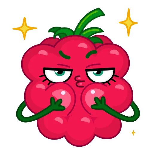 Стикер 3 Raspberry