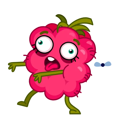 Стикер 4 Raspberry