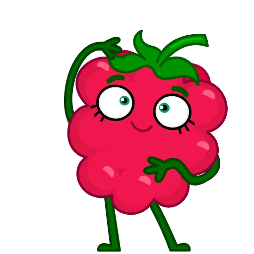 Стикер 33 Raspberry