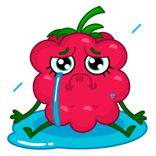 Стикер 16 Raspberry