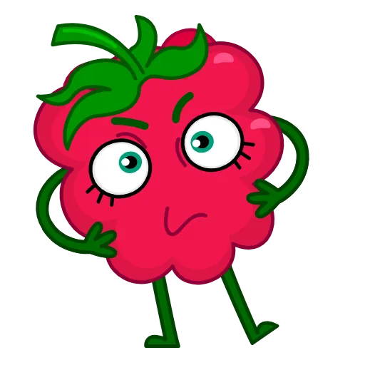 Стикер 31 Raspberry