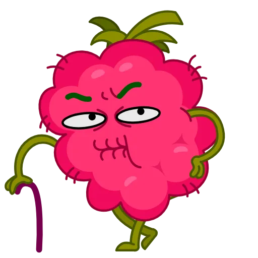 Стикер 12 Raspberry