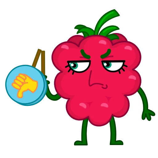 Стикер 26 Raspberry