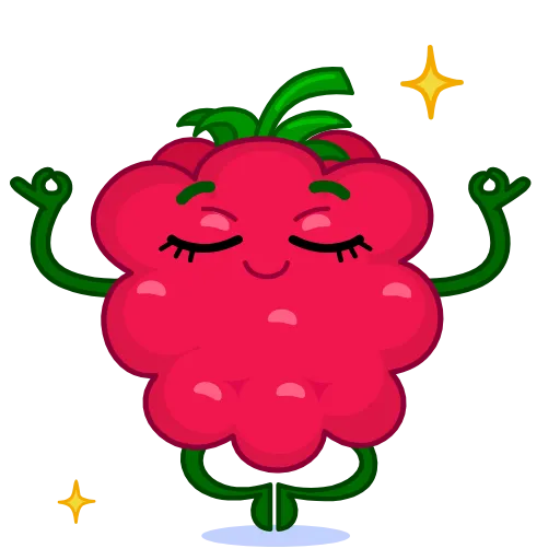 Стикер 7 Raspberry