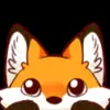 Стикер 21 Foxy #cute #color #orange