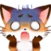 Стикер 42 Foxy #cute #color #orange