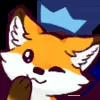 Стикер 17 Foxy #cute #color #orange