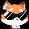 Стикер 2 Foxy #cute #color #orange
