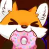 Стикер 57 Foxy #cute #color #orange
