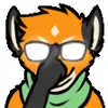 Стикер 8 Foxy #cute #color #orange