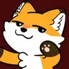 Стикер 10 Foxy #cute #color #orange