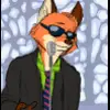 Стикер 9 Foxy #cute #color #orange