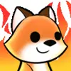 Стикер 28 Foxy #cute #color #orange