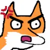 Стикер 36 Foxy #cute #color #orange