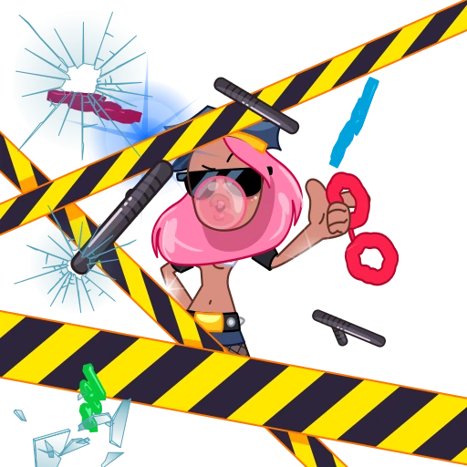 👮‍♀️ Стикер «Reanimated» для Telegram