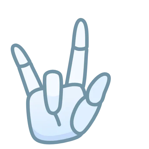 Стикер 11 Reaper Skull Emoji