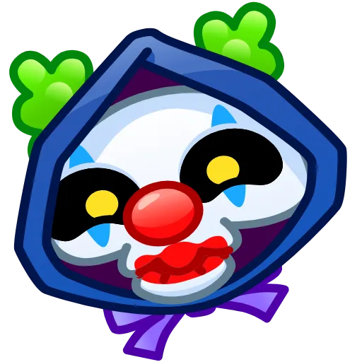 Стикер 28 Reaper Skull Emoji