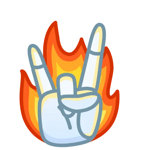 Стикер 25 Reaper Skull Emoji
