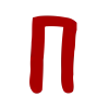 🤩 Эмодзи «Blood - красные буквы и иконки» для Telegram