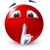 Стикер 53 Red Face Emoji
