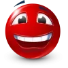 Стикер 41 Red Face Emoji