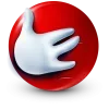 Стикер 45 Red Face Emoji