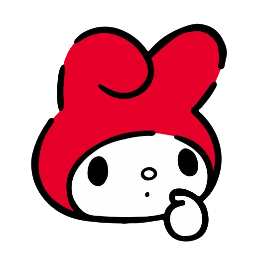 Стикер 18 HD Red Hood My Melody