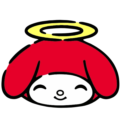 Стикер 12 HD Red Hood My Melody