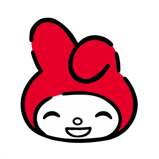Стикер 9 HD Red Hood My Melody