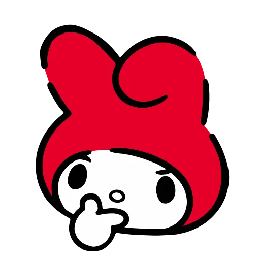 Стикер 15 HD Red Hood My Melody
