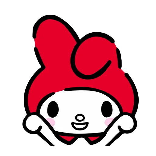 Стикер 7 HD Red Hood My Melody