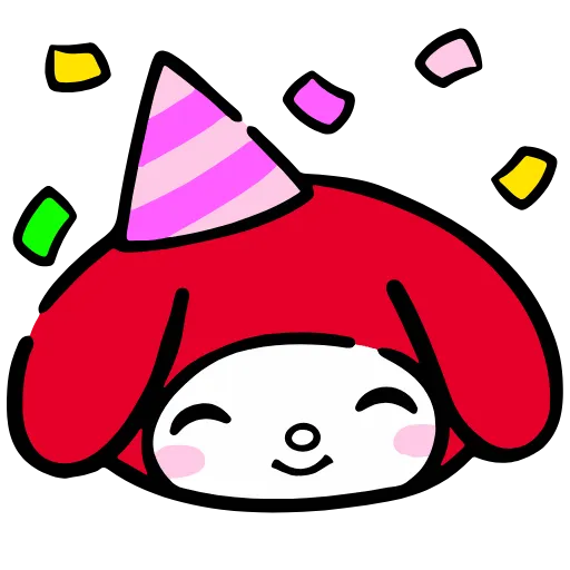 Стикер 27 HD Red Hood My Melody