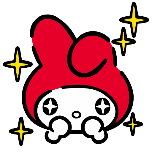 Стикер 5 HD Red Hood My Melody