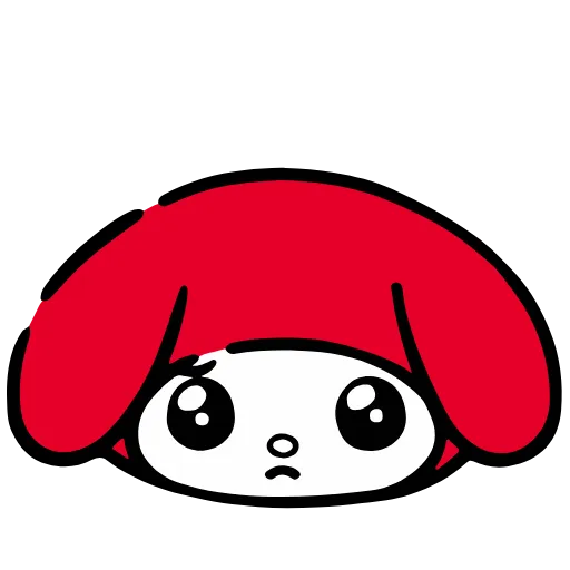 Стикер 4 HD Red Hood My Melody