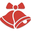 Стикер 9 RED New Year