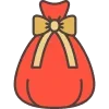 Стикер 17 RED New Year